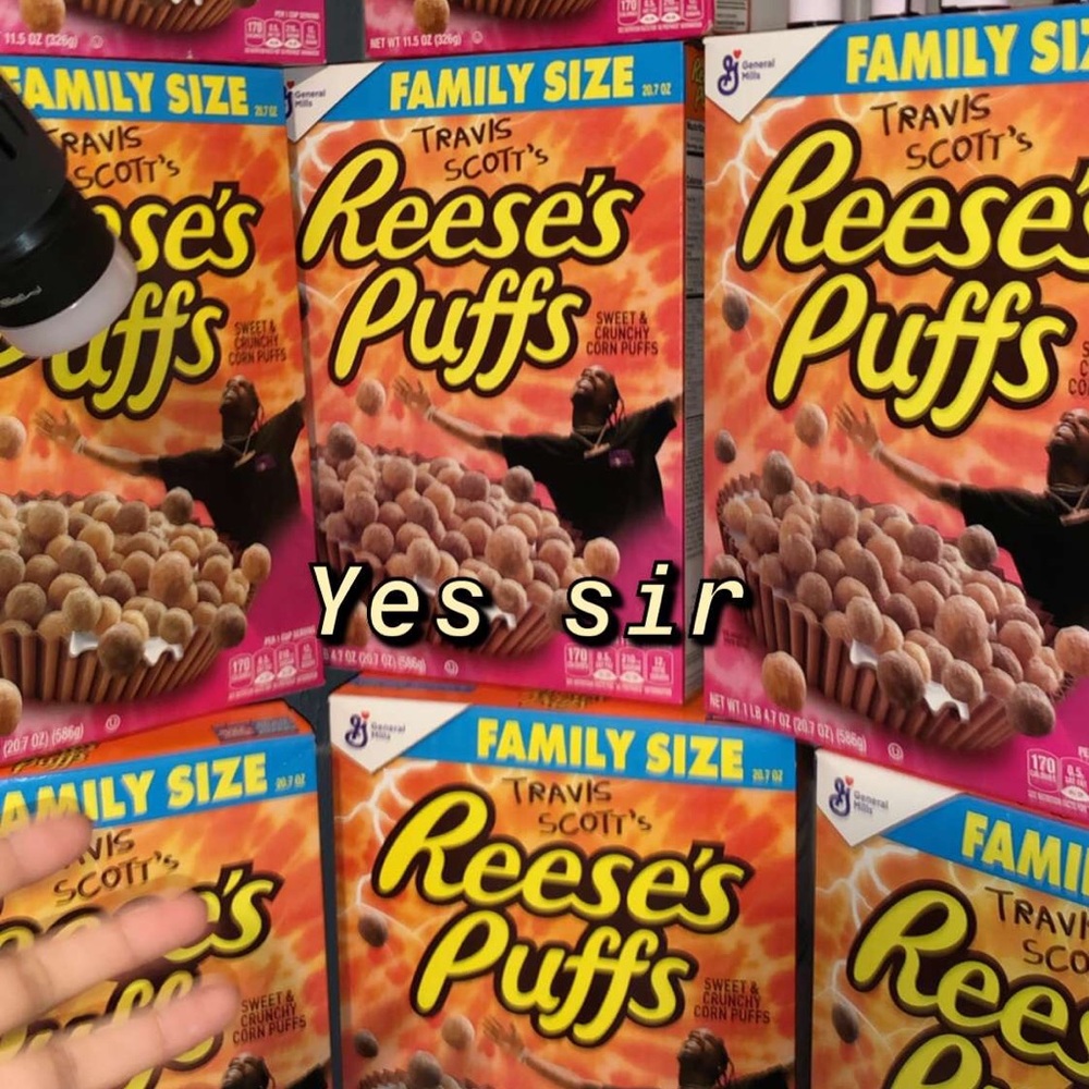 TRAVIS SCOTT CEREAL BOXES